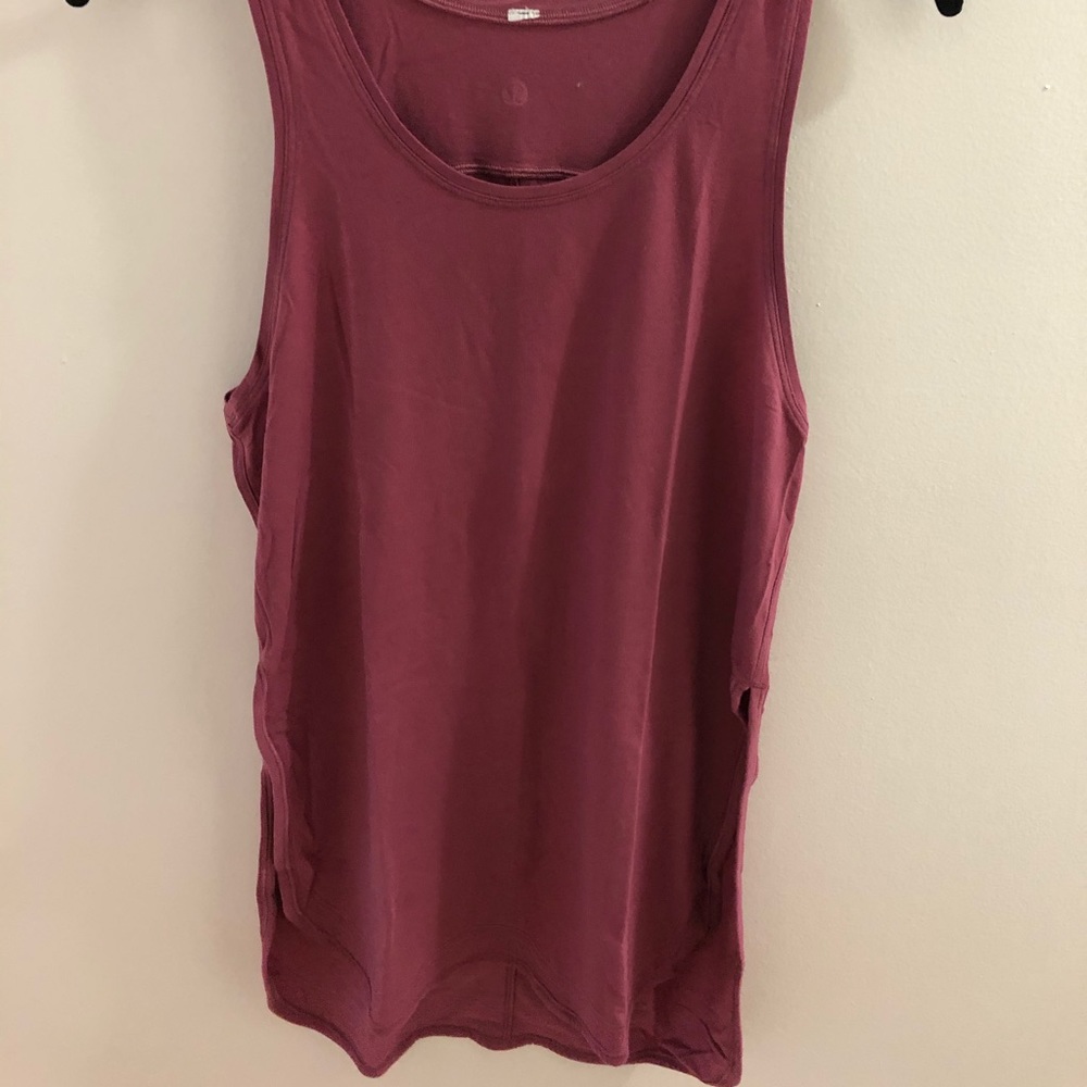 Lululemon Berry Side Split Tank